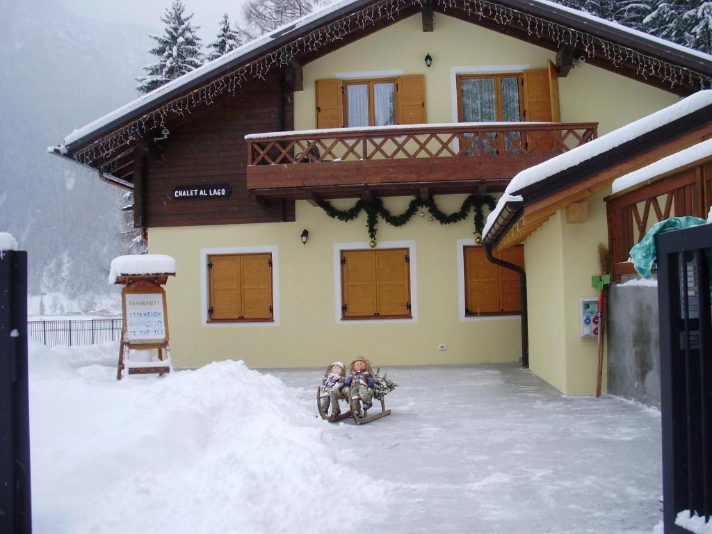 أليغ Appartamenti Chalet Al Lago المظهر الخارجي الصورة